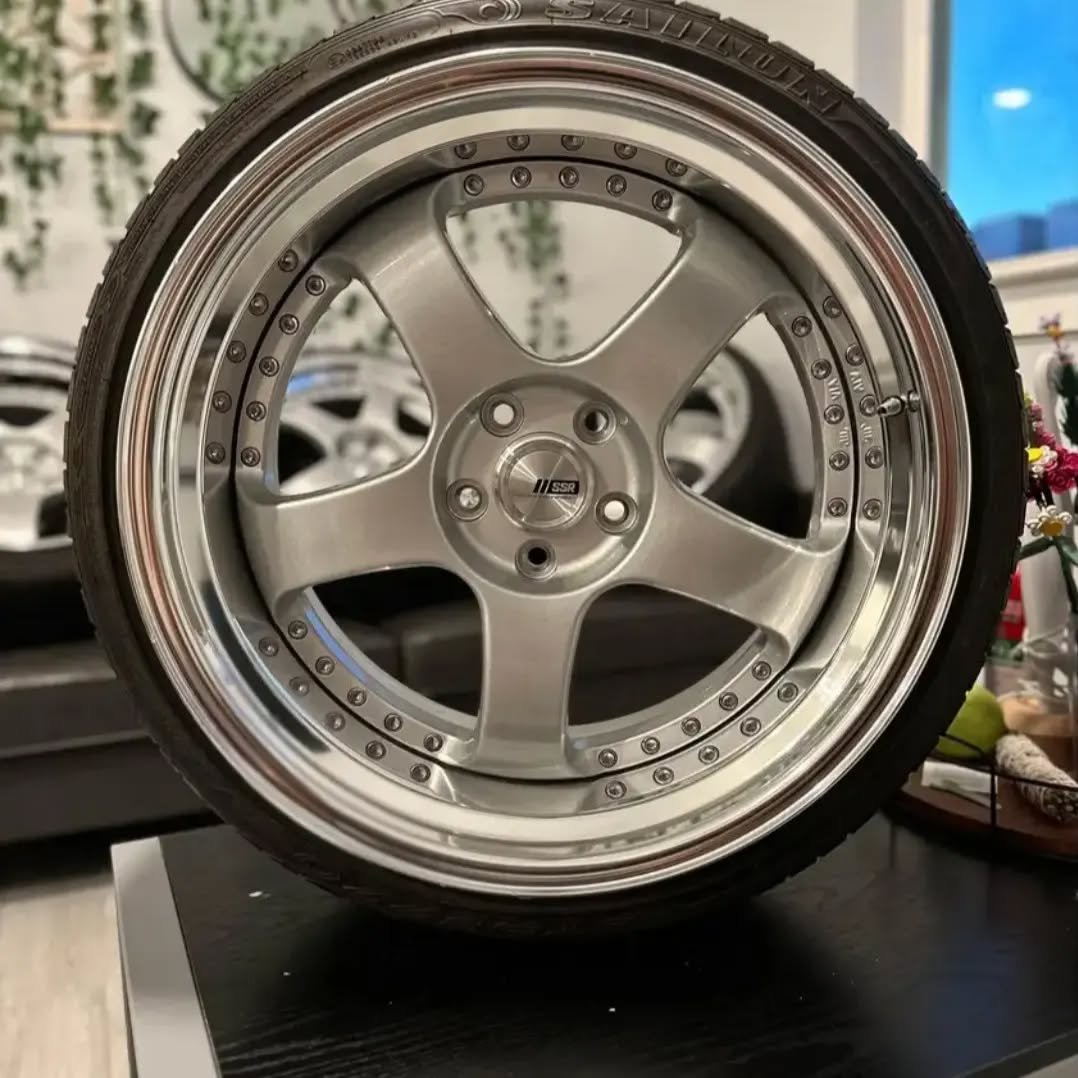 OEM Lexus LS 500 Staggered Powder-Coated Wheels & Tires – Precision, Luxury, and Performance Combined - Image 14