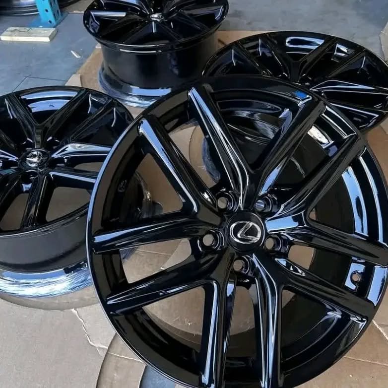 OEM Lexus LS 500 Staggered Powder-Coated Wheels & Tires – Precision, Luxury, and Performance Combined - Image 17