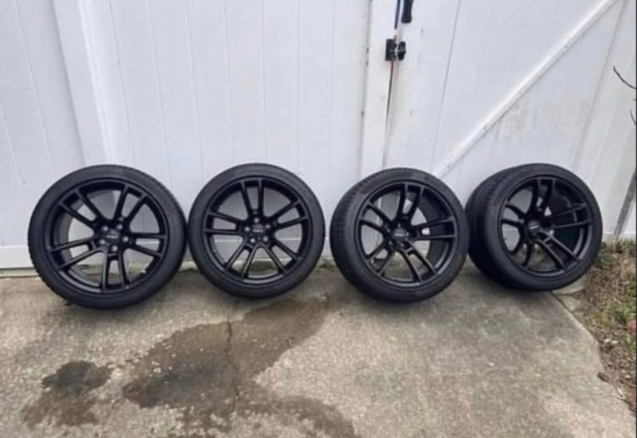 OEM white body wheels